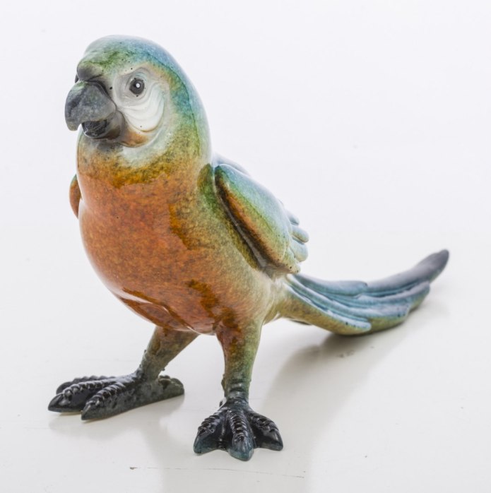 Figurka Papuga Niebieska